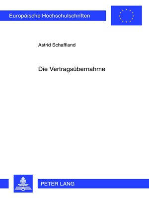 cover image of Die Vertragsuebernahme
